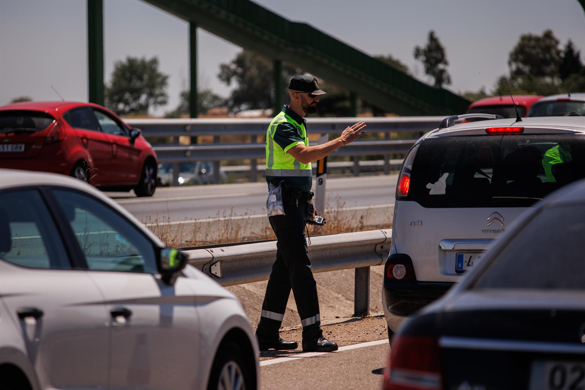 Detenido conductor drogado A7