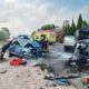 accidente dos coches N-332 Oliva