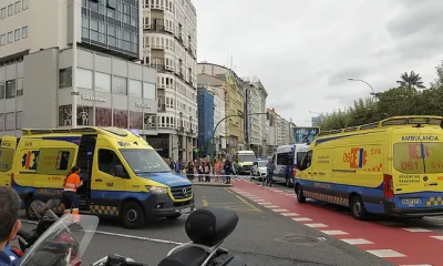 Atropello múltiple A Coruña