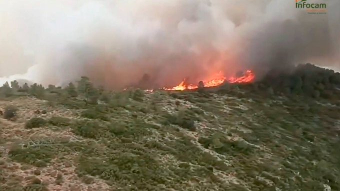 incendio Teresa Cofrentes