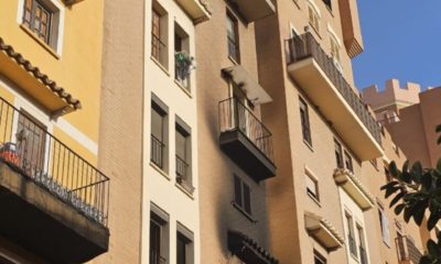 incendio vivienda Port Saplaya