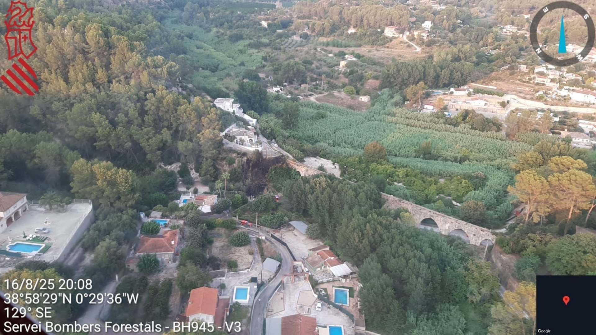 incendio Xàtiva