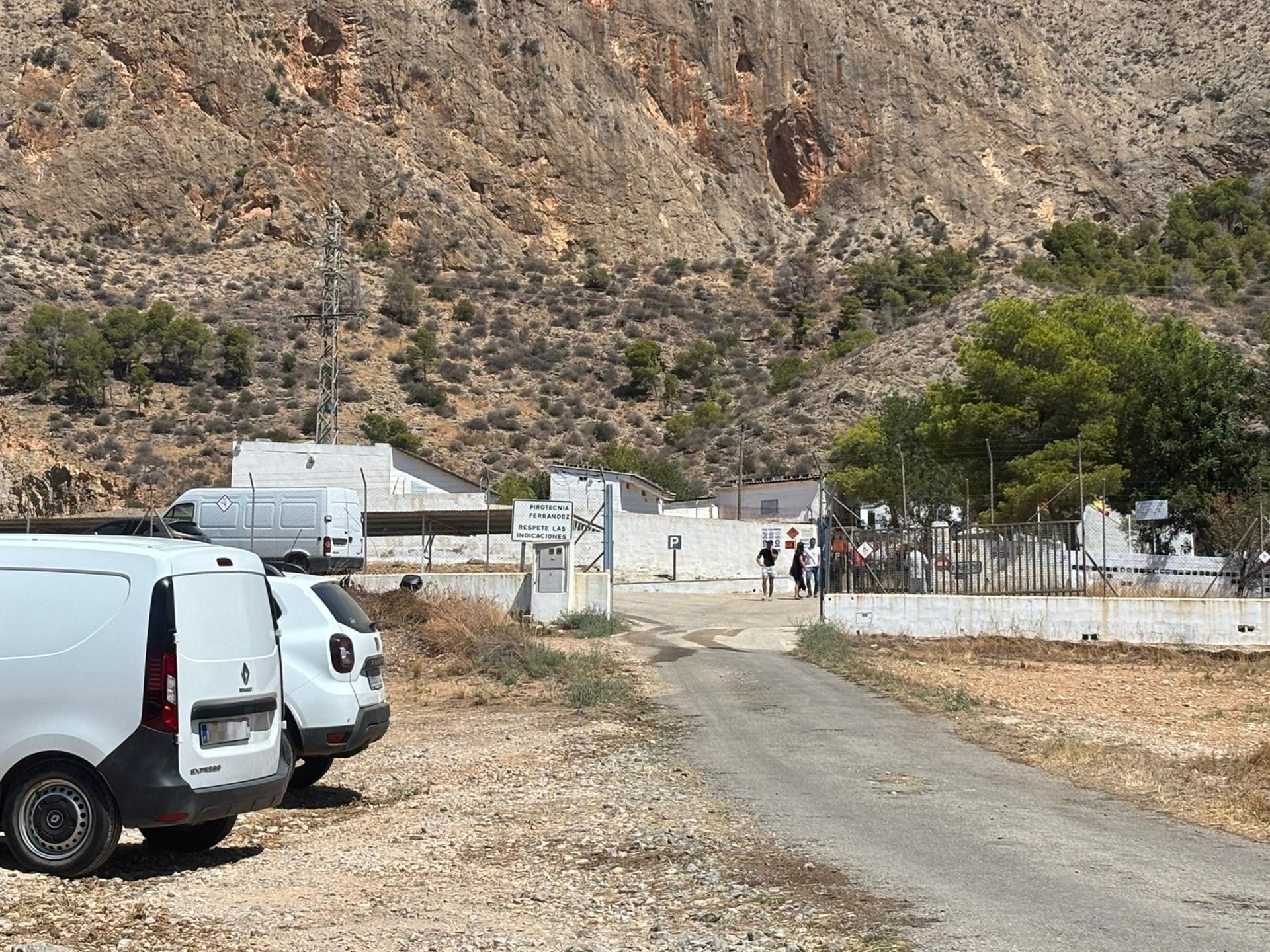 explosión pirotecnia Redován