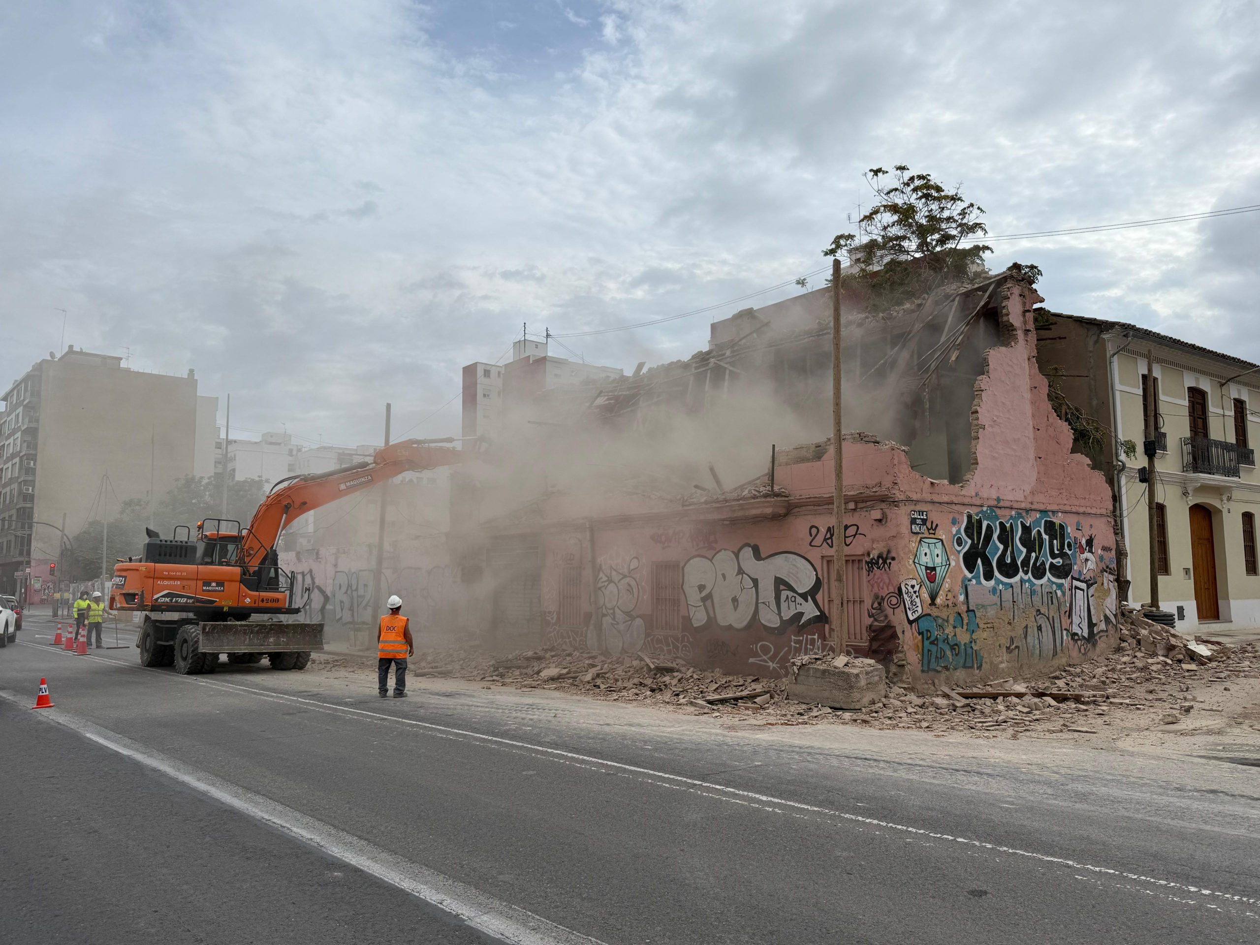 Acera muerte Valencia