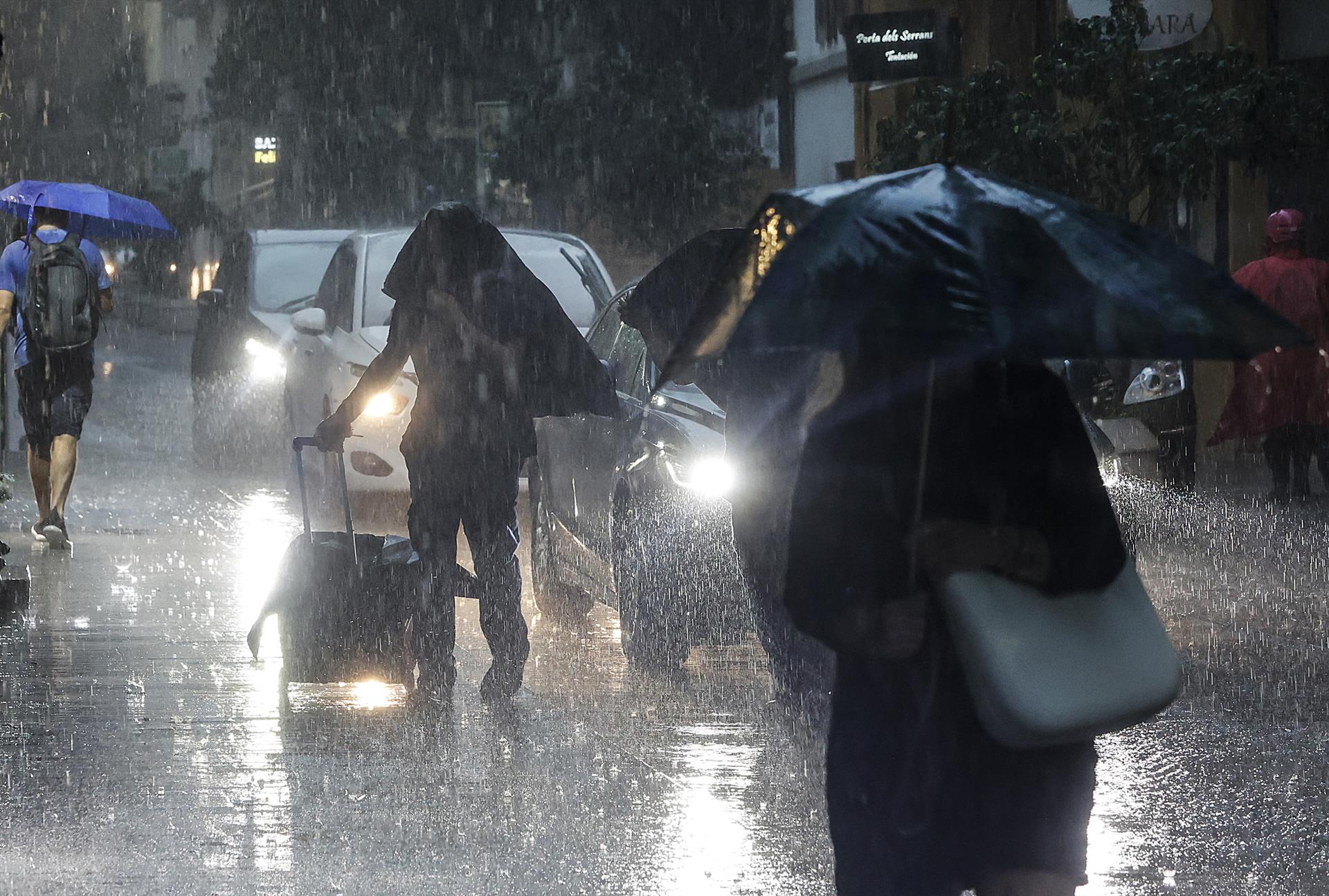 Aemet alerta lluvias