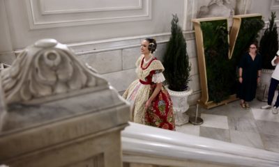 Ensayo proclamación Falleras Mayores Valencia 2026