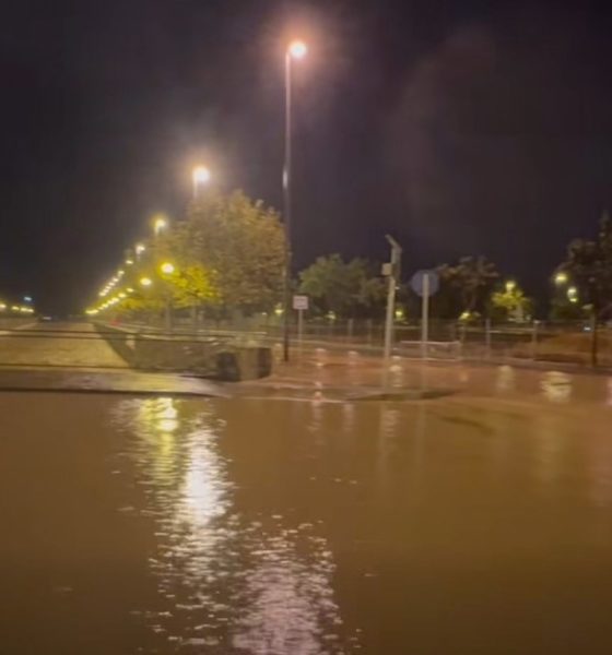 Carreteras cortadas lluvia