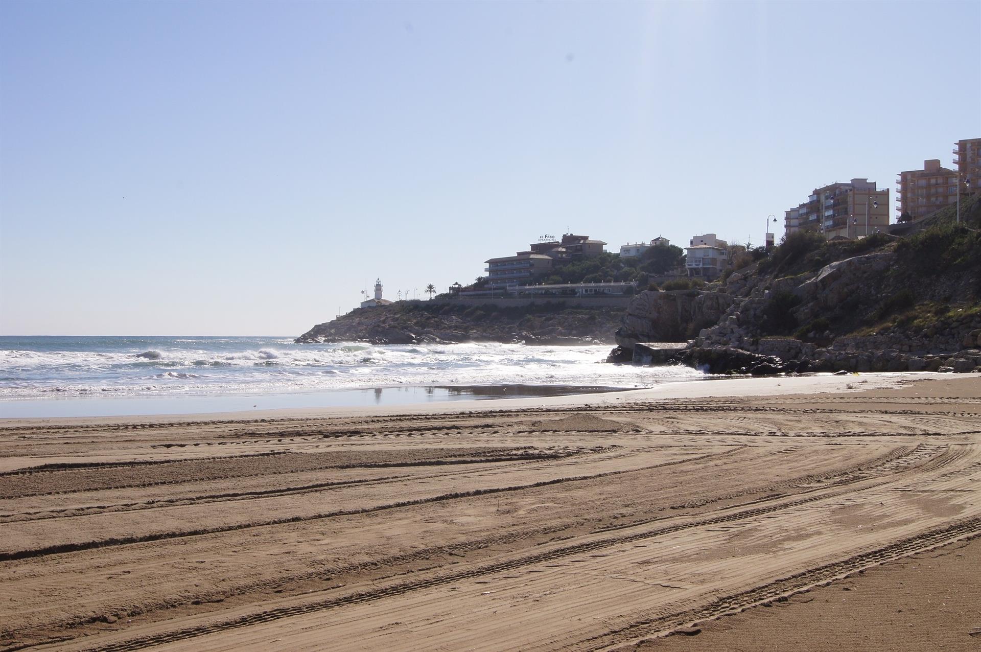 cadáver playa Dosel Cullera
