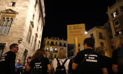 Víctimas DANA Palau Generalitat dimisión Mazón