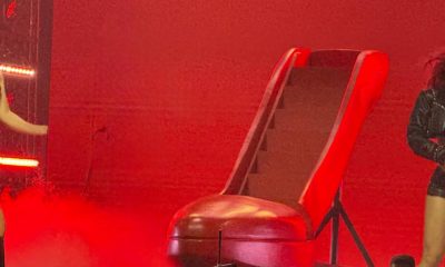 Manolo Algarra arte fallero LOS40 Music Awards zapato Emilia