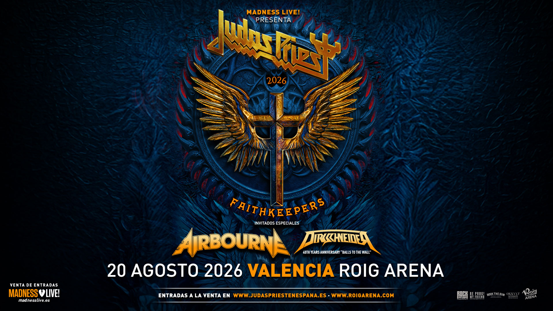 Judas Priest concierto Valencia Roig Arena