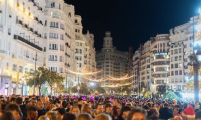 Cientos personas desbordan centro València Navidad