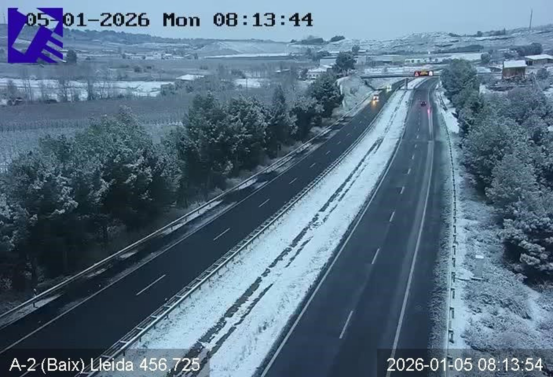 Última hora de las carreteras cortadas en España por el temporal