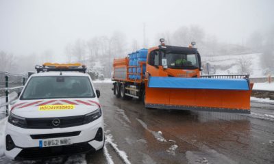 Tráfico pide adelantar vuelta vacaciones nevadas hielo