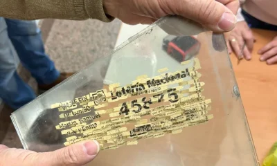 papeleta triturada premio Niño