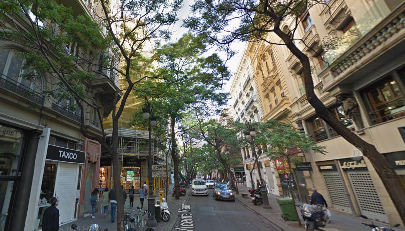 heridas caída árbol València viento