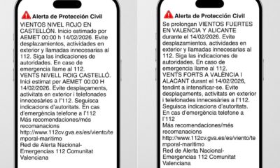 Alerta viento Valencia