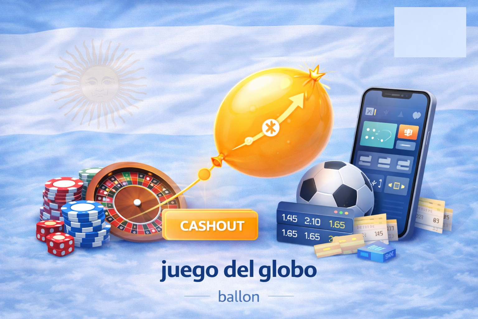 Juego del globo casino en 1win para Argentina guía de Ballon