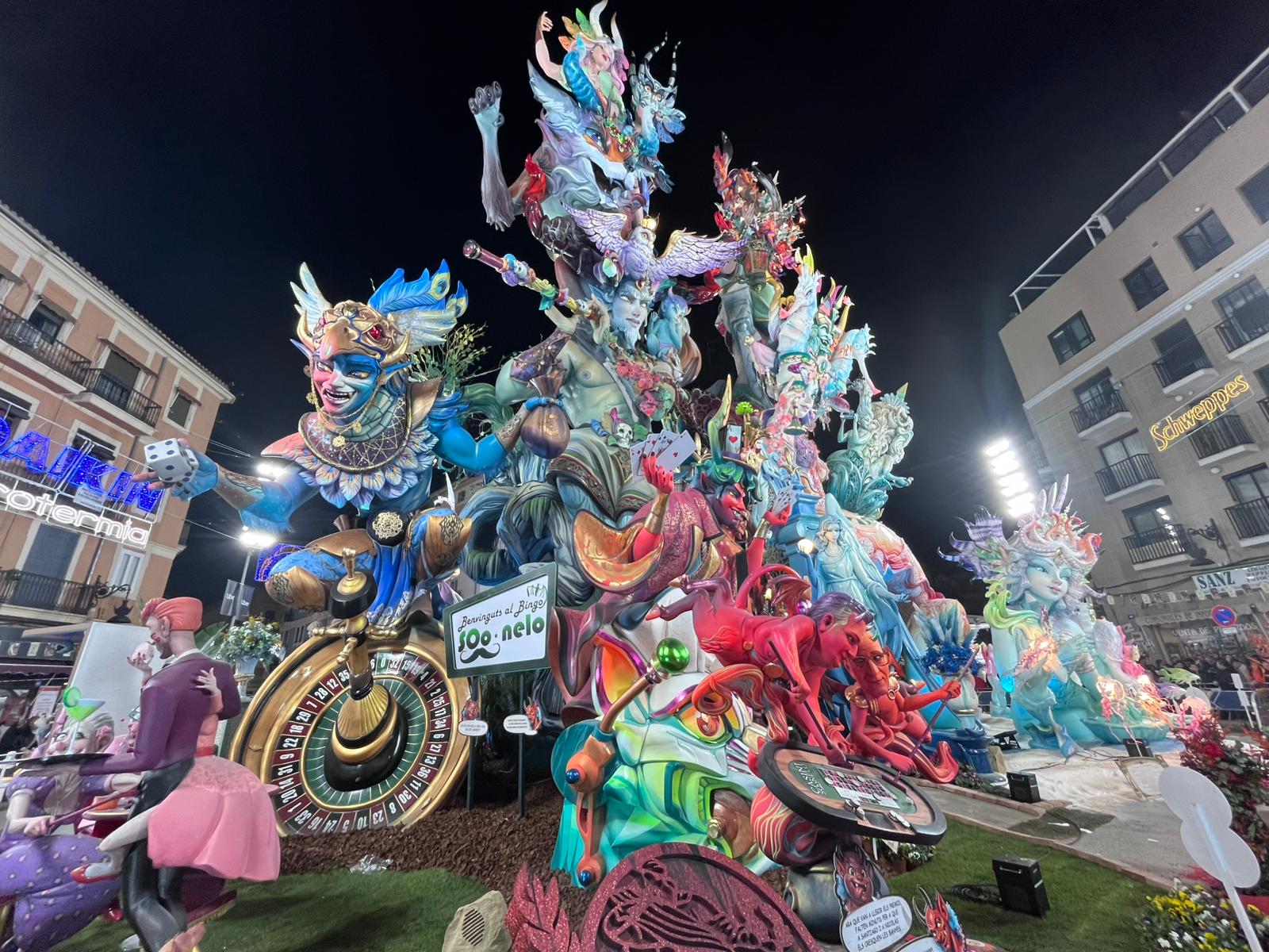 Falla convento jerusalén Foto Toni Cortés