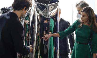 look de la reina Letizia en ARCOmadrid