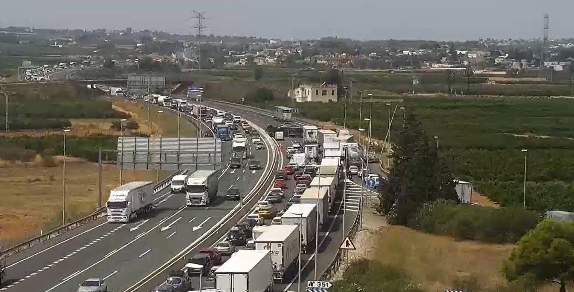 tráfico A7 Valencia hoy