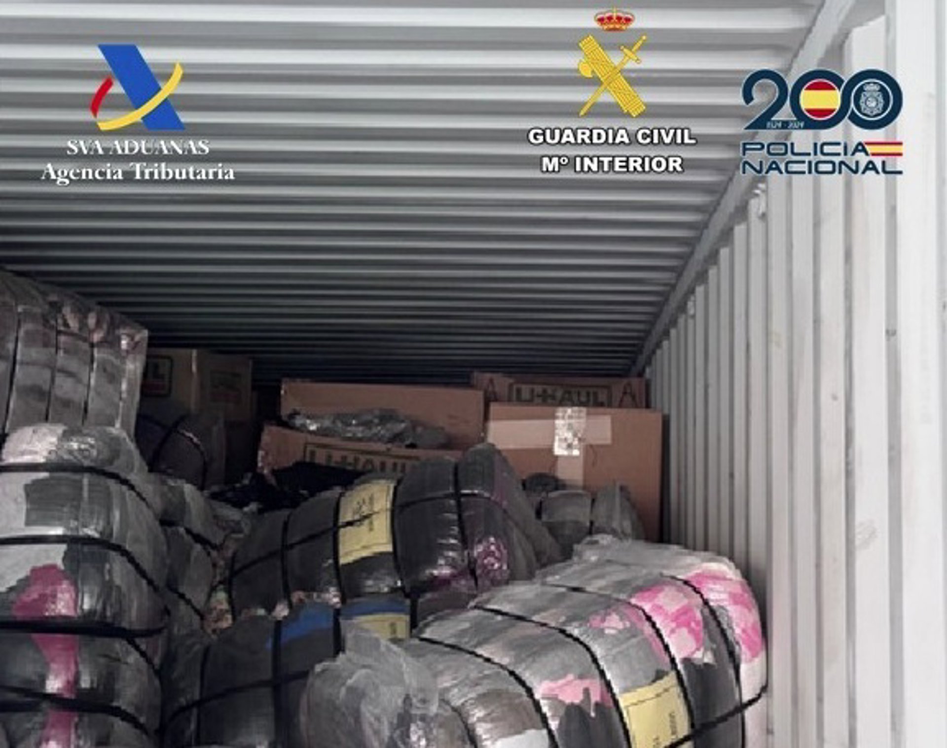 Intervienen en el Puerto de València más de 3.200 kilos de marihuana procedente de Canadá