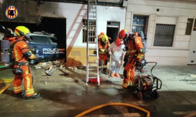 coche policía incendio vivienda Alaquàs