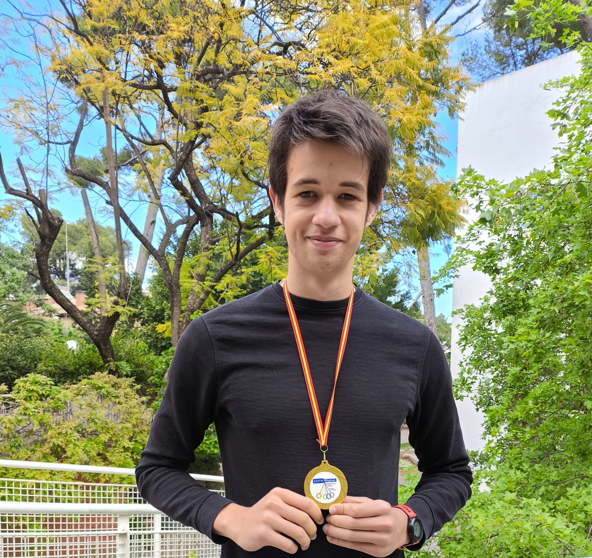 estudiante valenciano Olimpiada Física