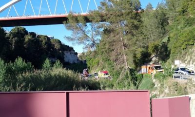 accidente coche río Clariano