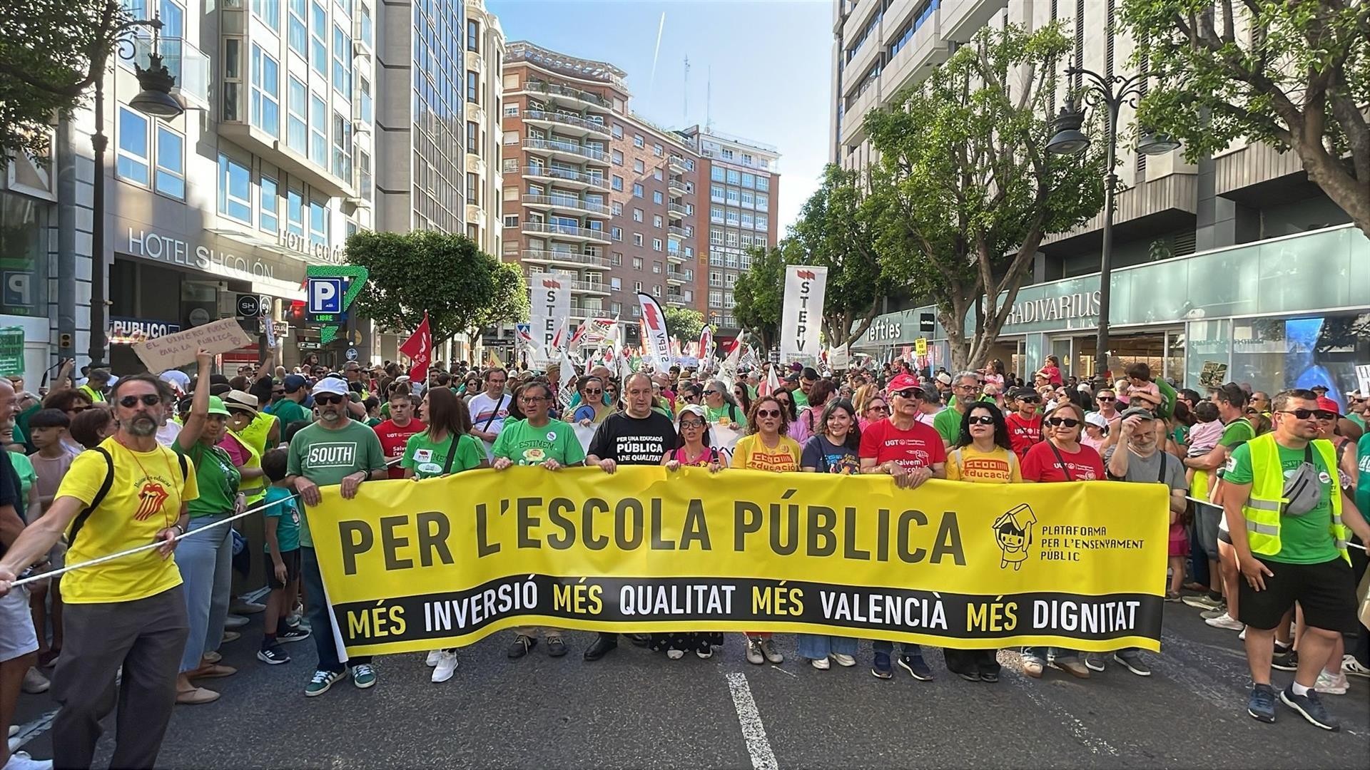 huelga profesores Valencia
