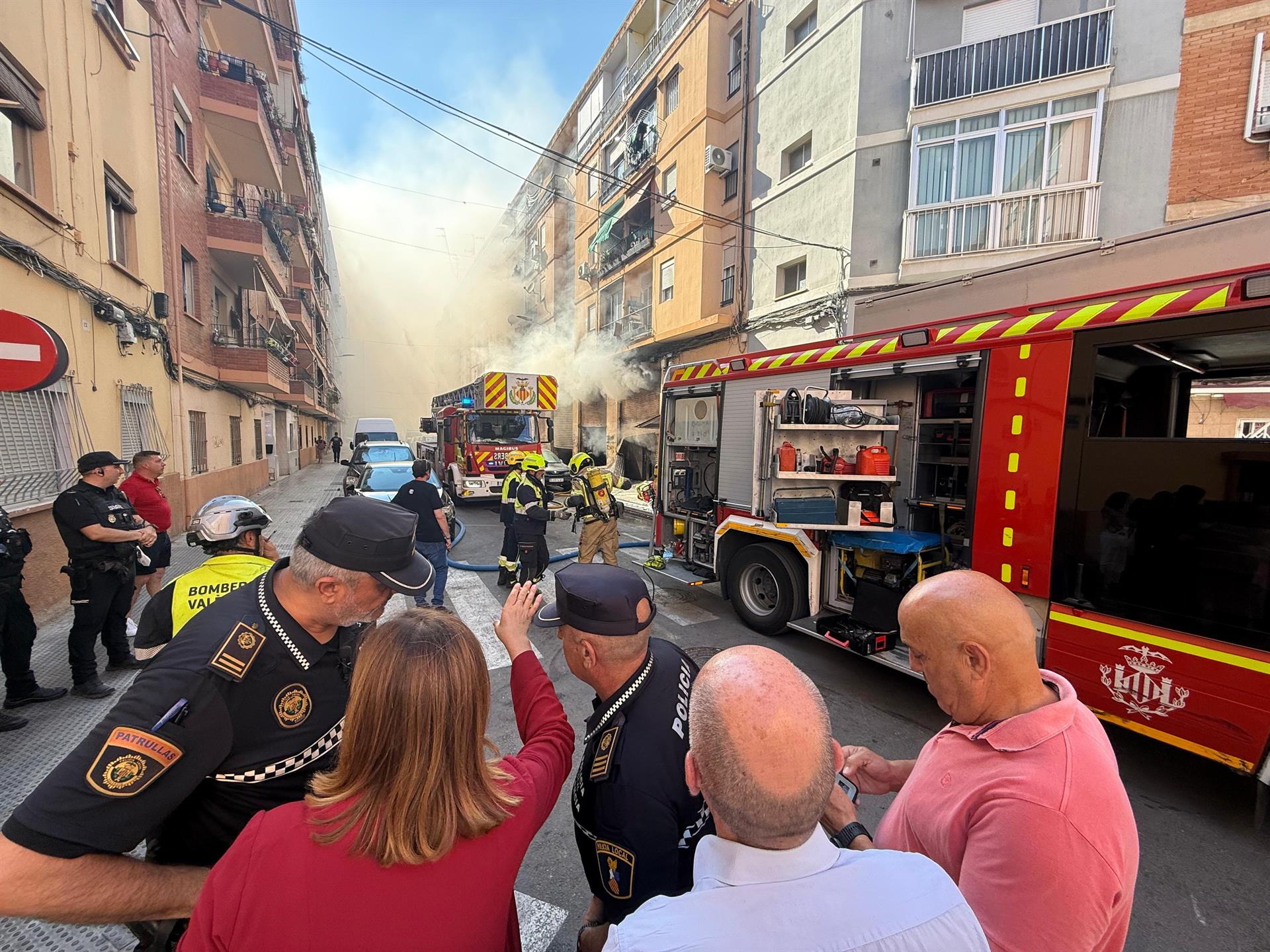 incendio calle Picayo
