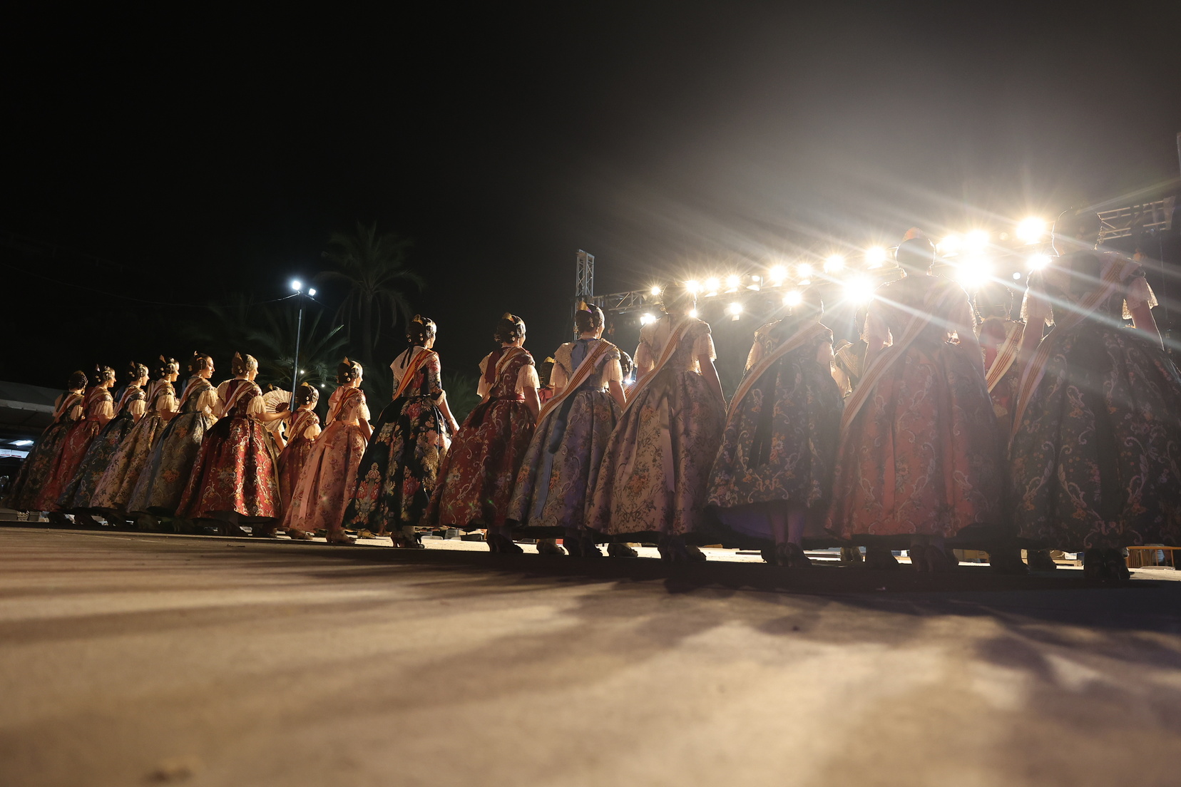 fotos oficiales candidatas a Falleras Mayores Valencia 2027 polémica