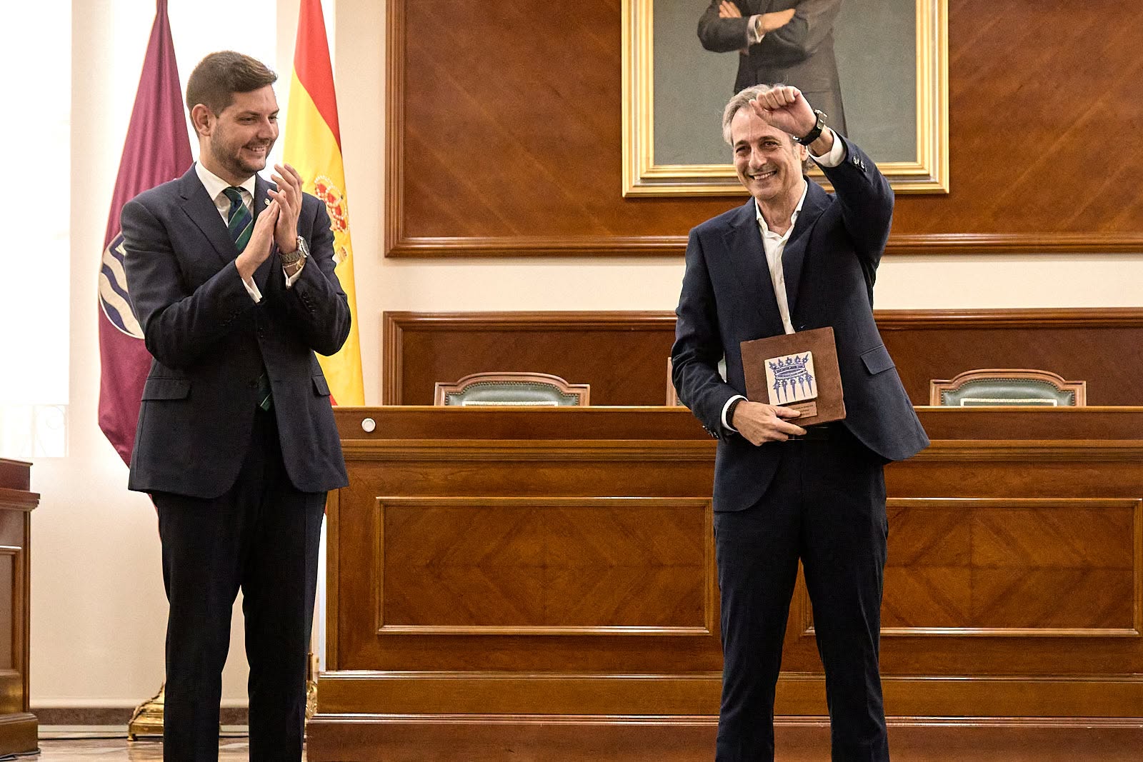 Ximo Rovira distinción Gandia
