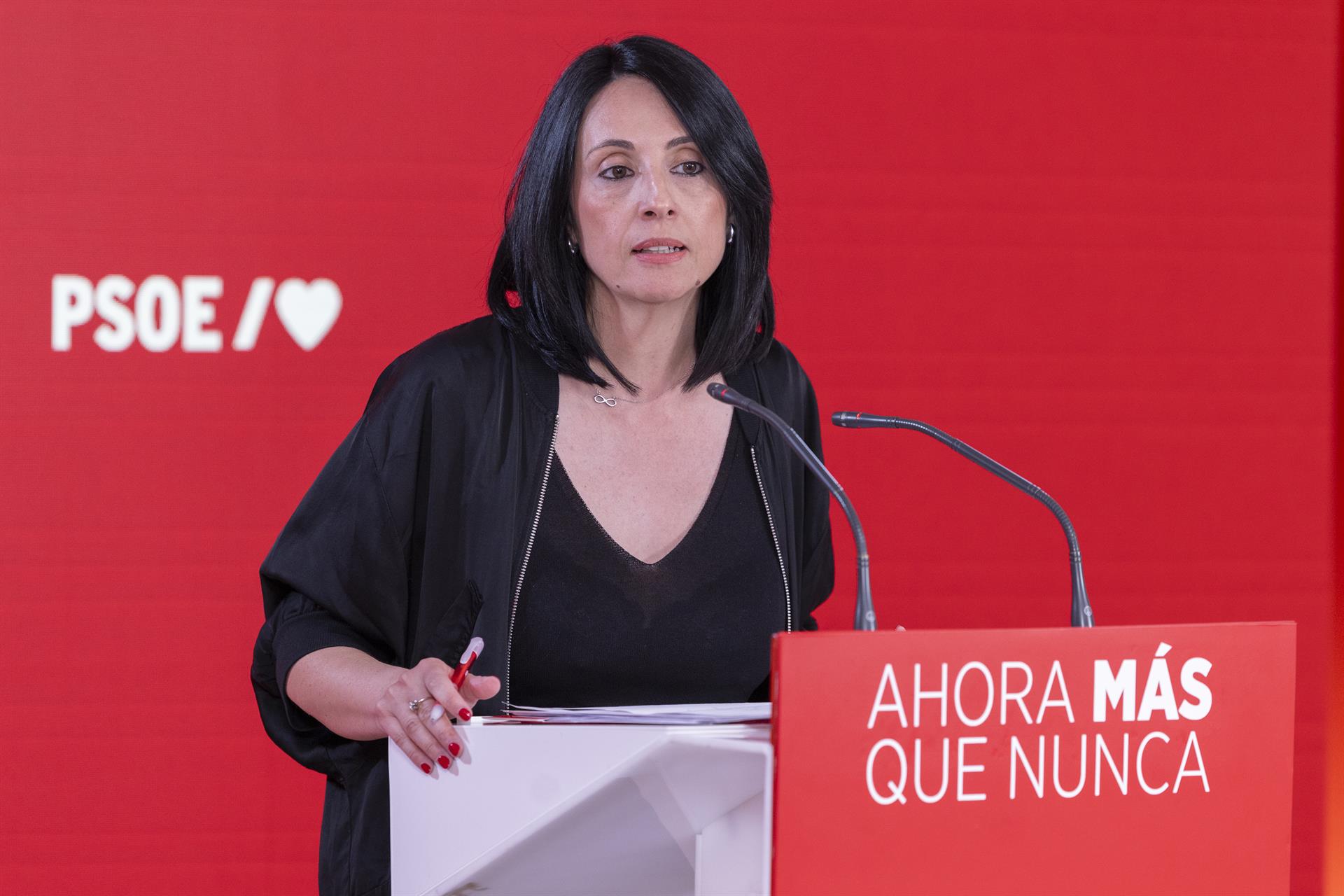 portavoz del PSOE